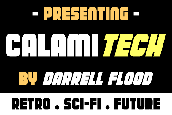 Calamitech Font - Featured Image