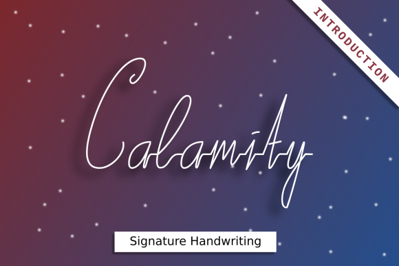 Calamity Font - Featured Image