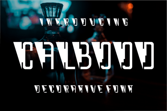 Calbood Font - Featured Image