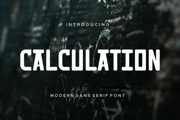Calculation Font - Featured Image