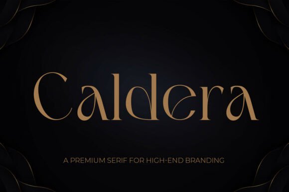 Caldera Font - Featured Image