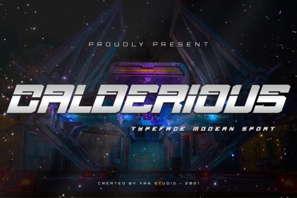 Calderious Font - Featured Image