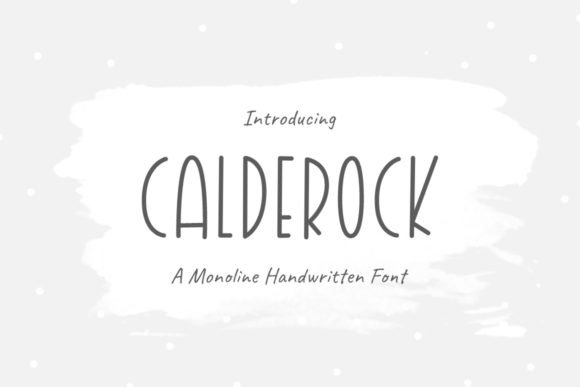Calderock Font - Featured Image