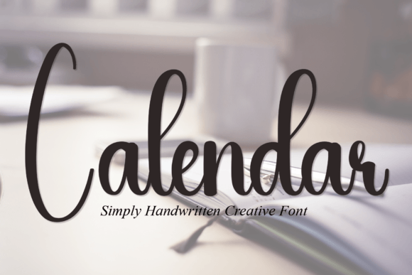 Calendar Font - Featured Image