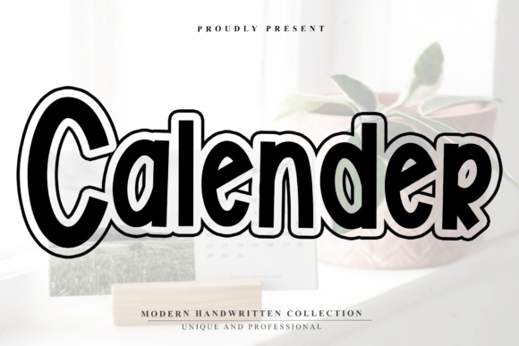 Calender Font - Featured Image