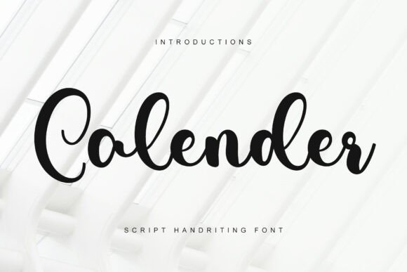 Calender Font - Featured Image