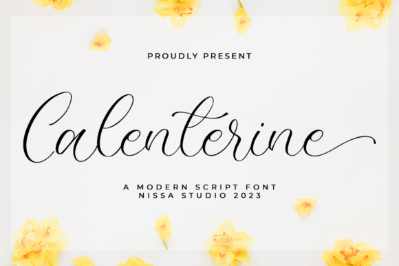 Calenterine Font - Featured Image