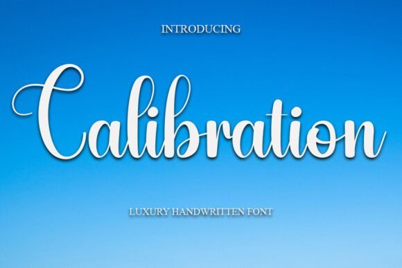 Calibration Font - Featured Image