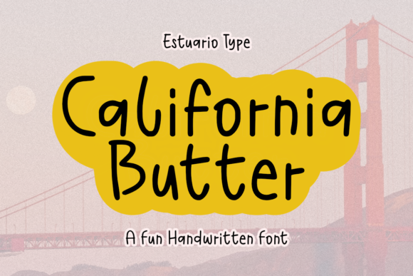 California Butter Font - Featured Image
