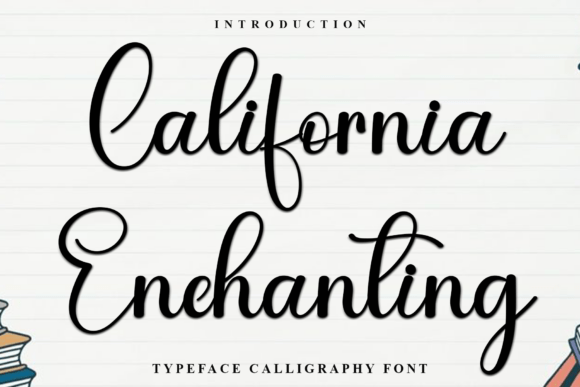 California Enchanting Font - Featured Image