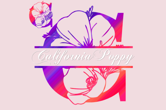 California Poppy Split Font - Featured Image