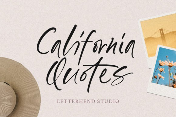 California Quotes Font - Featured Image