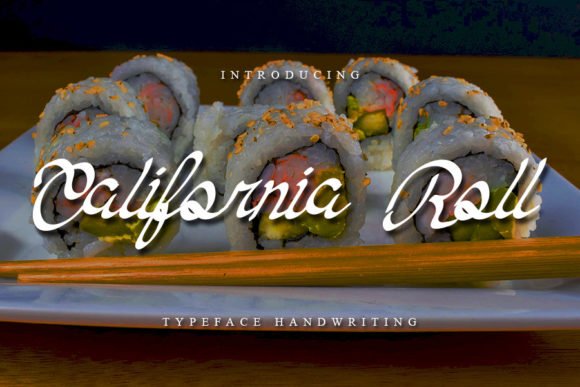 California Roll Font - Featured Image