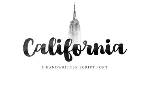 California Script Font - Featured Image