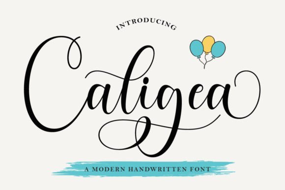 Caligea Font - Featured Image