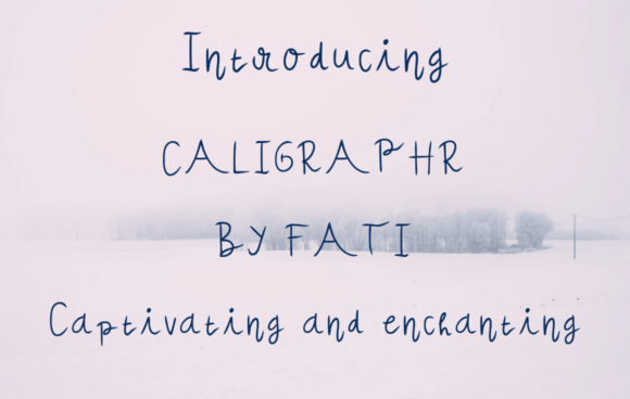 Caligraphr Font Font - Featured Image
