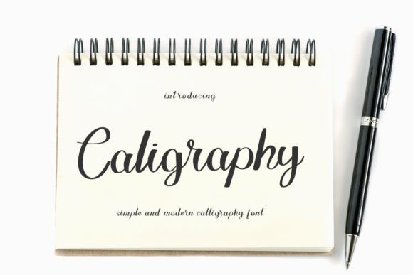 Caligraphy Font - Featured Image