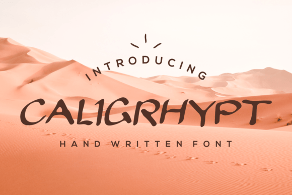Caligrhypt Font - Featured Image
