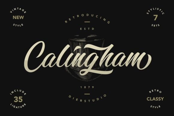 Calingham Font - Featured Image