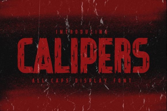Calipers Font - Featured Image