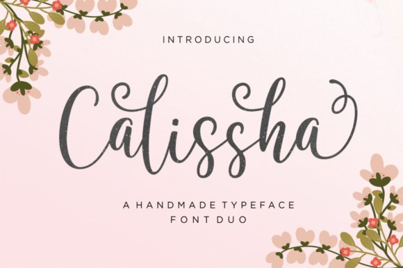 Calissha Duo Font - Featured Image