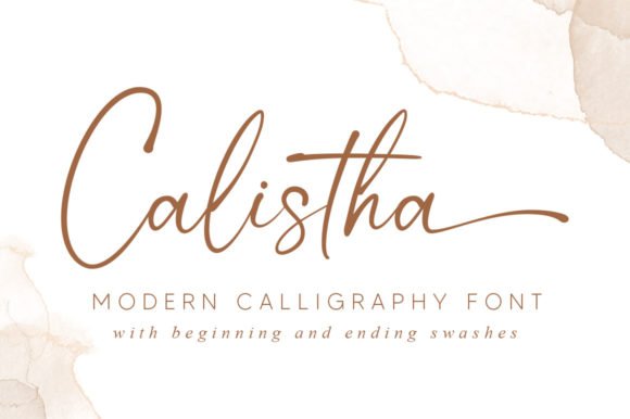 Calistha Font - Featured Image