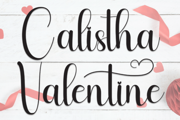 Calistha Valentine Font - Featured Image