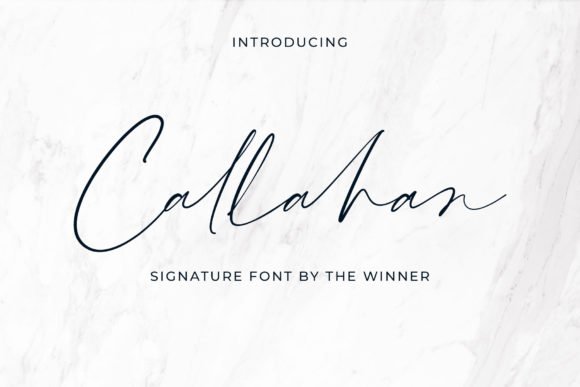 Callahan Font - Featured Image