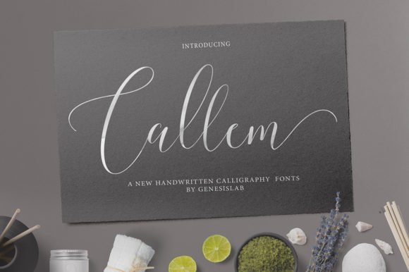 Callem Script Font - Featured Image