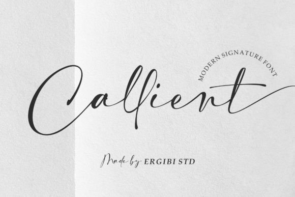 Callient Font - Featured Image