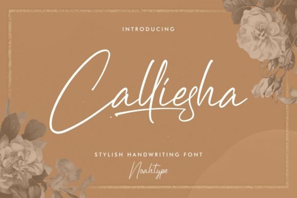 Calliesha Font - Featured Image
