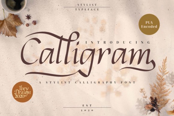 Calligram Font - Featured Image