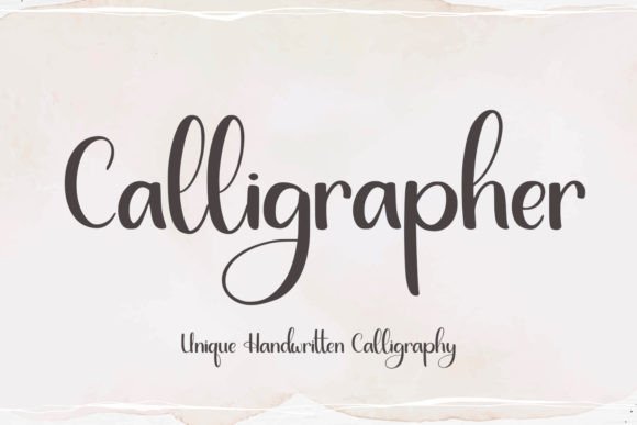 Calligrapher Font - Featured Image