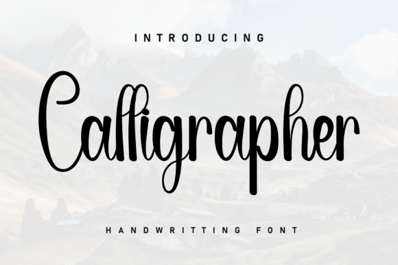 Calligrapher Font - Featured Image