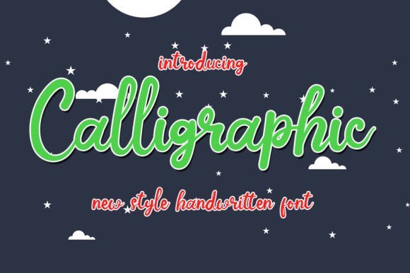 Calligraphic Font - Featured Image