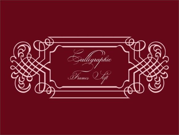 Calligraphic Frames Soft Font - Featured Image