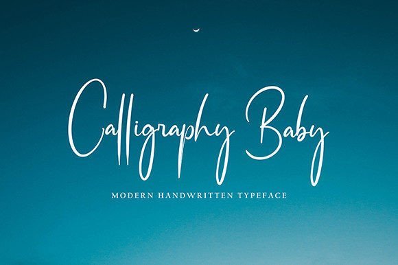 Calligraphy Baby Font - Featured Image