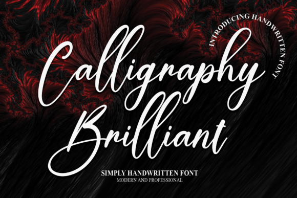 Calligraphy Brilliant Font - Featured Image