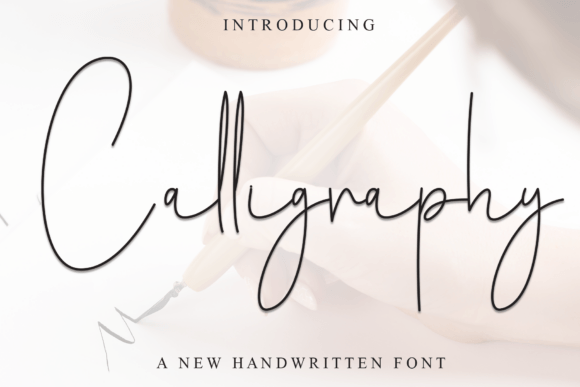 Calligraphy Font - Featured Image