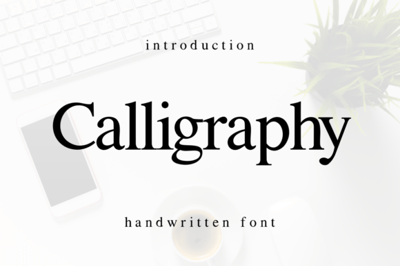 Calligraphy Font - Featured Image