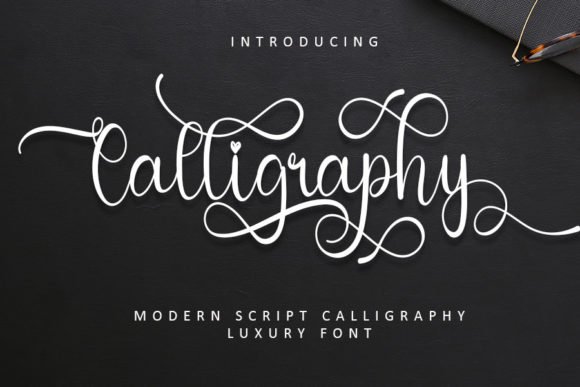 Calligraphy Font - Featured Image