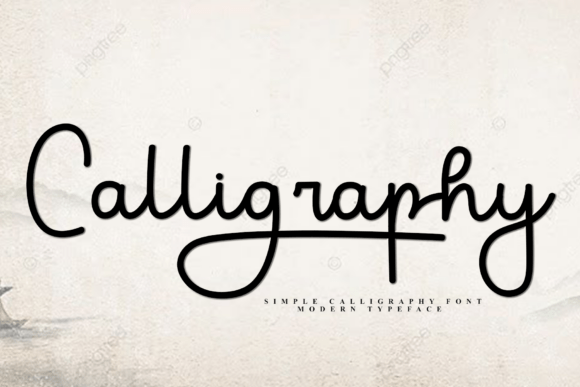 Calligraphy Font - Featured Image