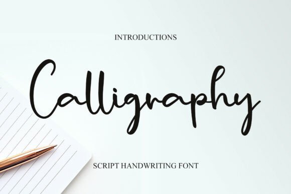 Calligraphy Font - Featured Image