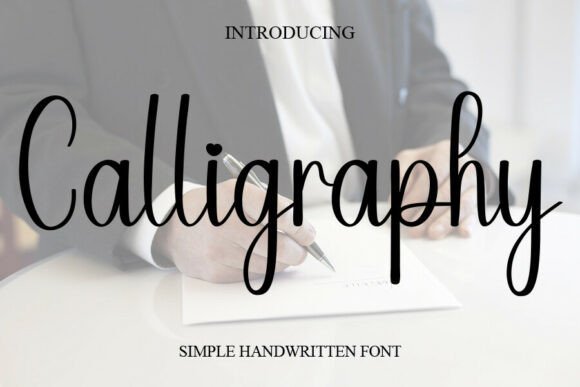 Calligraphy Font - Featured Image