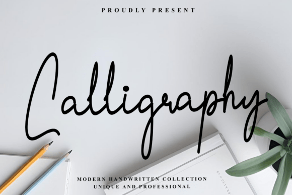 Calligraphy Font - Featured Image