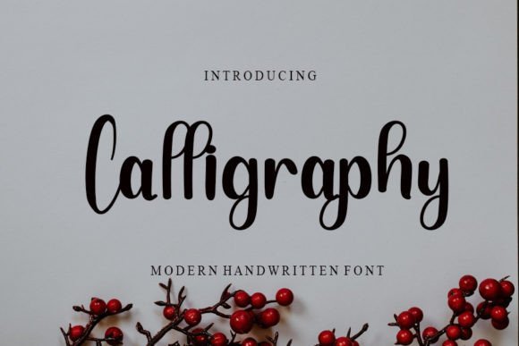 Calligraphy Font - Featured Image