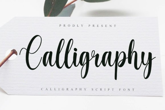 Calligraphy Font - Featured Image
