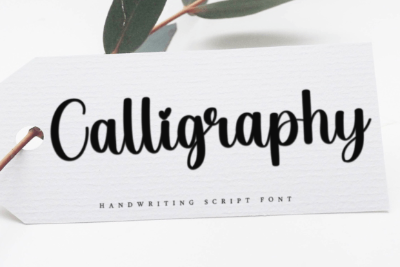Calligraphy Font - Featured Image