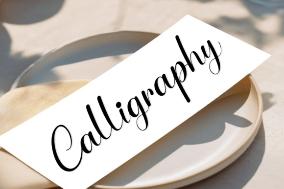 Calligraphy Font - Featured Image