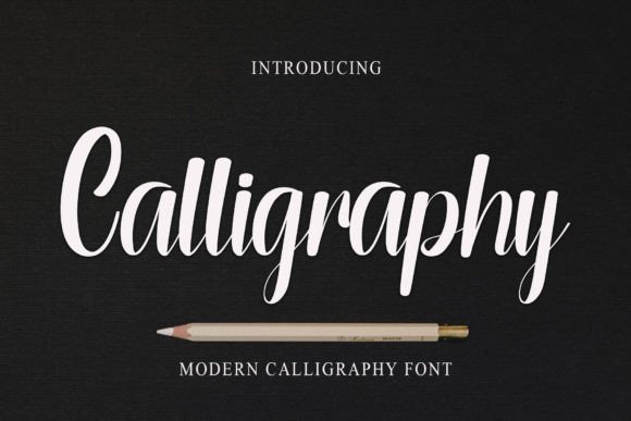Calligraphy Font - Featured Image